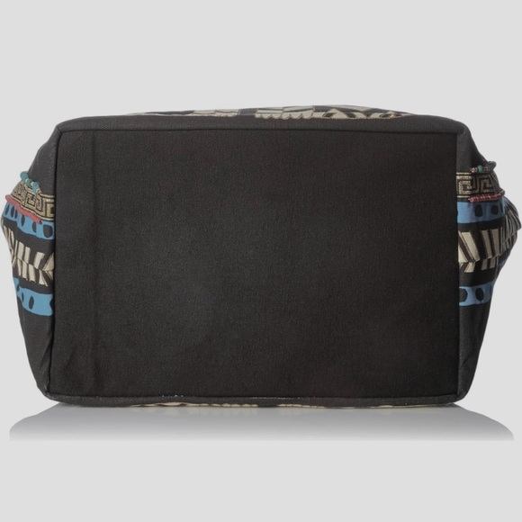 Laurel Burch Large Tote Spotted Cats Zipper Top Bag - Picture 6 of 7